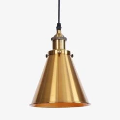 Suspension Design à LED Avec Abat-jour Conique En Métal Loft