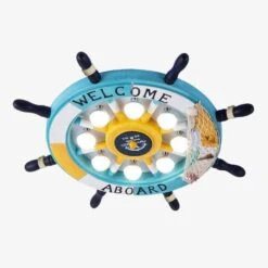 Plafonnier Enfant En Forme De Barre à Roue De Bateau