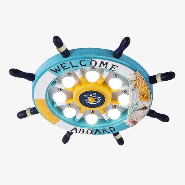 Plafonnier Enfant En Forme De Barre à Roue De Bateau 3 Plafonnier Enfant En Forme De Barre à Roue De Bateau