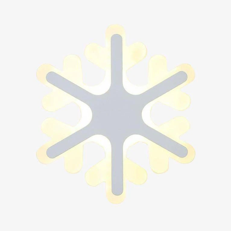 Applique Murale LED Flocon De Neige 3 Applique Murale LED Flocon De Neige