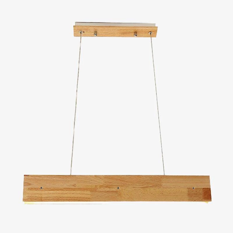 Suspension Moderne LED Rectangle En Bois Scandinave 3 Suspension Moderne LED Rectangle En Bois Scandinave