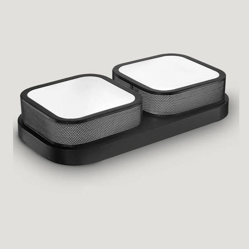 Plafonnier LED Moderne Avec Carrés Lumineux Corridor 8 Plafonnier LED Moderne Avec Carrés Lumineux Corridor – Image 6