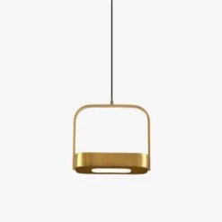 Suspension Design LED En Métal Aux Bords Arrondis Shadow