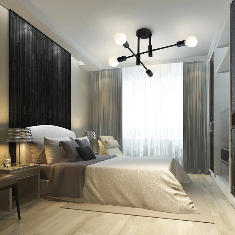 Lustre Led Nordique Avec Branches Créative Simple Luxe 9 Lustre Led Nordique Avec Branches Créative Simple Luxe – Image 7