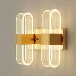 Applique Murale LED Moderne Elliptique Pour Décoration Intérieure