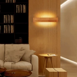 Applique Murale LED Rectangulaire En Bois Taillé Japan -Lumeers Boutique Captured ecran2022 05 13a14.16.41