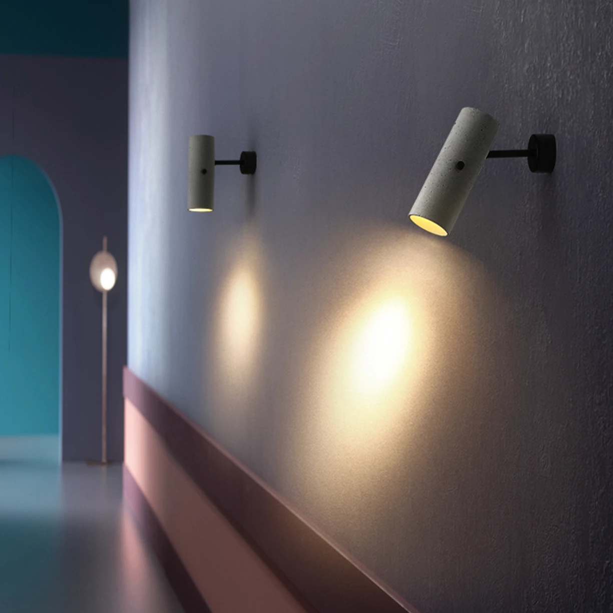 Spot Moderne Avec Lumière Rotative à 360 Degrés Finnegan 4 Spot Moderne Avec Lumière Rotative à 360 Degrés Finnegan – Image 2