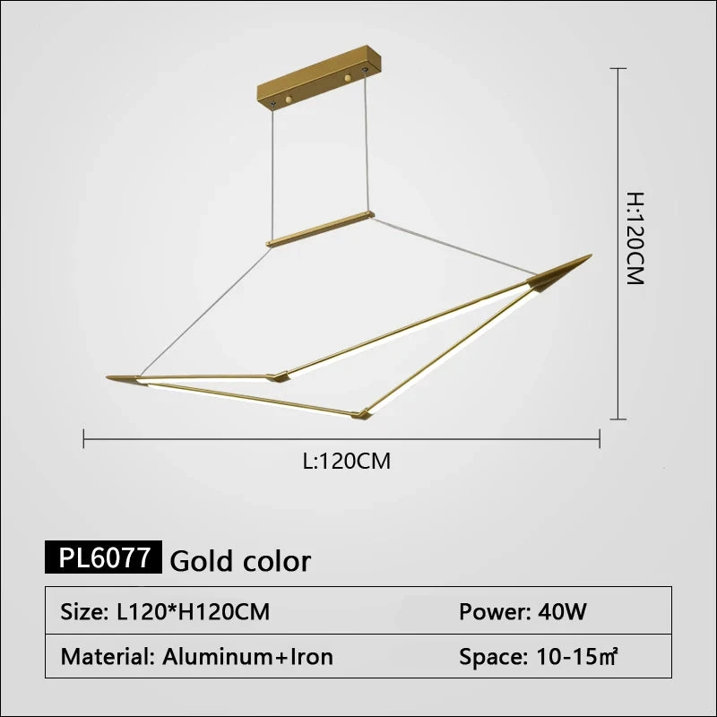 Suspension Led Moderne Dimmable Pour Un éclairage élégant 9 Suspension Led Moderne Dimmable Pour Un éclairage élégant – Image 7