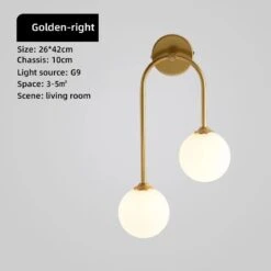 Applique Murale LED Moderne En Verre Laiteux -Lumeers Boutique H0776da64b40245dc8af425a95938663e3