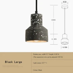 Suspension Moderne En Terrazzo Design Nordique Plusieurs Couleurs Led 37 Suspension Moderne En Terrazzo Design Nordique Plusieurs Couleurs Led -Lumeers Boutique H12672c23e1b74e6386abbb10e981ecc2S