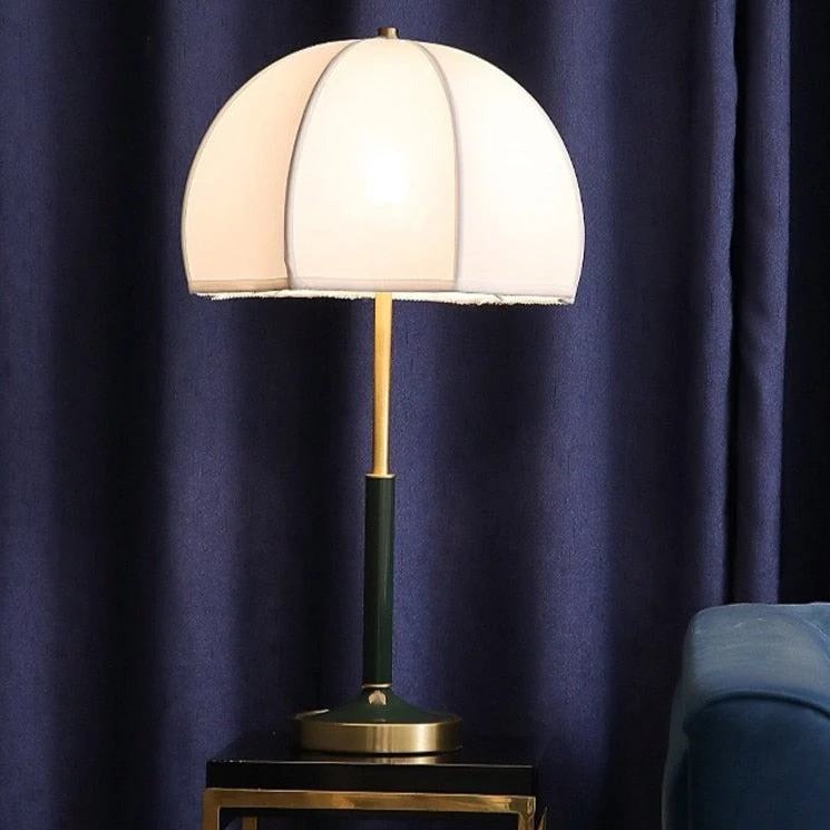 Lampe à Poser Rétro LED Abat-jour Rond American 5 Lampe à Poser Rétro LED Abat-jour Rond American – Image 3