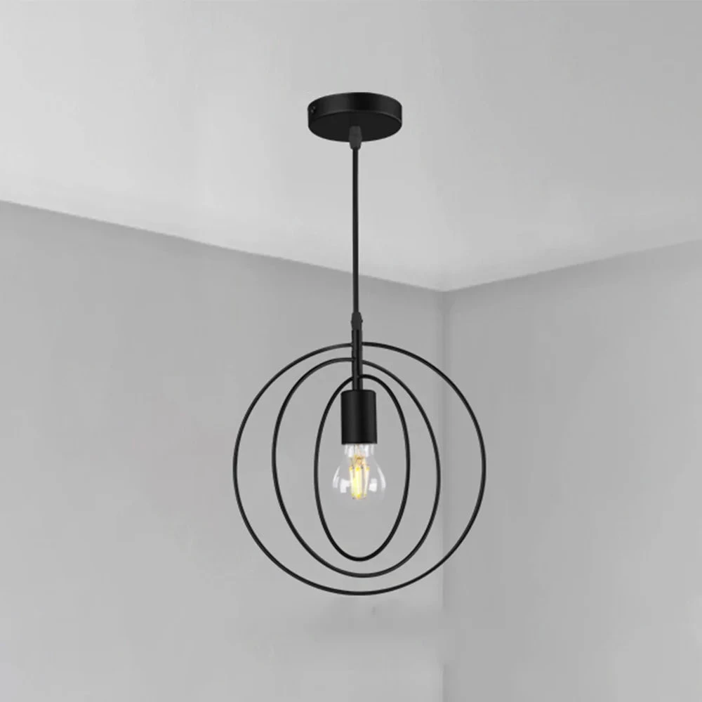 Lustre Industriel Vintage En Métal Pour éclairage Rétro Intérieur 6 Lustre Industriel Vintage En Métal Pour éclairage Rétro Intérieur – Image 4