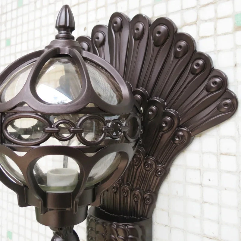 Applique Murale Style Européen Rétro Paon Led Hôtel Art Balcon Villa Porte Lumière Adapté à L'éclairage Intérieur/extérieur 7 Applique Murale Style Européen Rétro Paon Led Hôtel Art Balcon Villa Porte Lumière Adapté à L'éclairage Intérieur/extérieur – Image 5