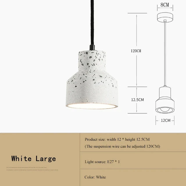 Suspension Moderne En Terrazzo Design Nordique Plusieurs Couleurs Led 9 Suspension Moderne En Terrazzo Design Nordique Plusieurs Couleurs Led – Image 7