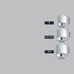 Spot LED Moderne Cylindrique En Métal Chester 13 Spot LED Moderne Cylindrique En Métal Chester -Lumeers Boutique H2248a414488a4274920e824642f115c1B 2e3cb863 fff5 45ca 93bc 0aa530f29454