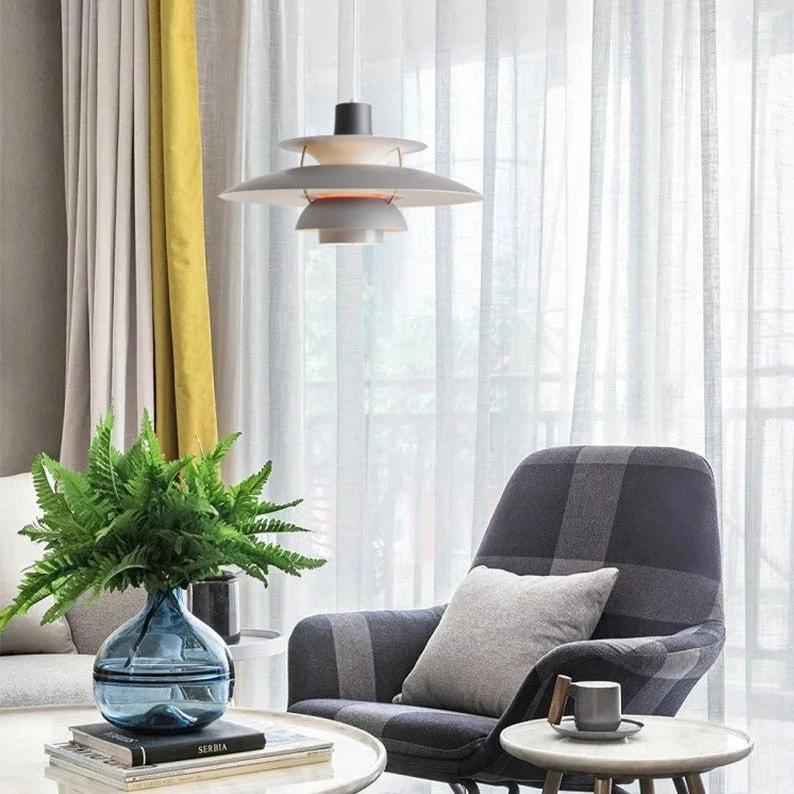 Suspension Industrielle LED Colorée En Métal Barnaby 5 Suspension Industrielle LED Colorée En Métal Barnaby – Image 3