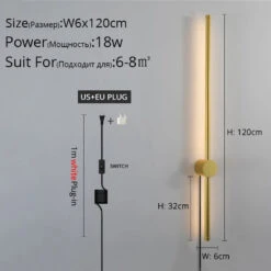 Simple Avec Prise Applique Murale LED Moderne Lumières Salon étude Chambre Chevet Couloir Allée Salon Cuisine Lampe éclairage Intérieur -Lumeers Boutique H26c7da4d664a4621905e68b8dc72b6b8m