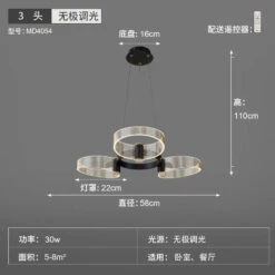 Lustre LED Nordique Minimaliste En Acrylique Créatif Design Moderne 23 Lustre LED Nordique Minimaliste En Acrylique Créatif Design Moderne -Lumeers Boutique H2919d98b625f4ffc8db916c9fb3eca09F