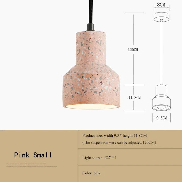 Suspension Moderne En Terrazzo Design Nordique Plusieurs Couleurs Led 12 Suspension Moderne En Terrazzo Design Nordique Plusieurs Couleurs Led – Image 10