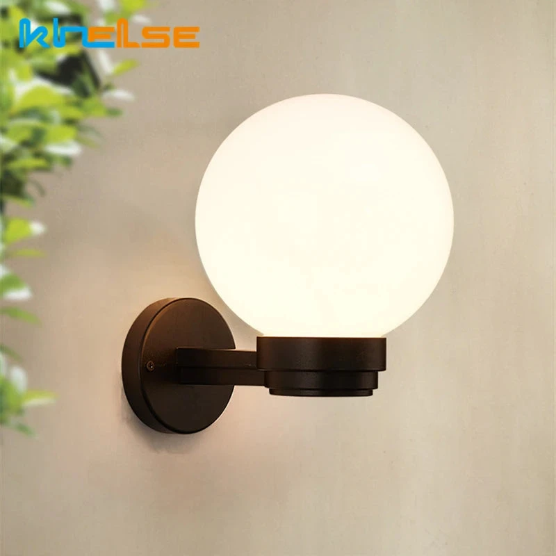 Moderne LED Globe Applique 15W Extérieur Étanche Jardin Appliques Murales Balcon Cour Ailse Escalier Extérieur Applique Murale 4 Moderne LED Globe Applique 15W Extérieur Étanche Jardin Appliques Murales Balcon Cour Ailse Escalier Extérieur Applique Murale – Image 2
