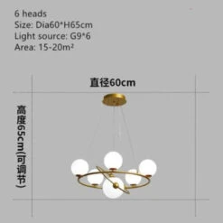 Suspension LED Nordique Lustre En Verre Décoratif Pour Intérieur 20 Suspension LED Nordique Lustre En Verre Décoratif Pour Intérieur -Lumeers Boutique H4bbd7c204f9040f8987ae3fd9944650aq