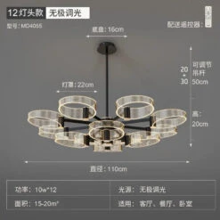 Lustre LED Nordique Minimaliste En Acrylique Créatif Design Moderne 25 Lustre LED Nordique Minimaliste En Acrylique Créatif Design Moderne -Lumeers Boutique H51364db699274cdf98e63e544525a388A