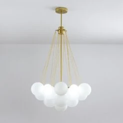 Lustre Design Avec Multiples Boules En Verre Triz -Lumeers Boutique H5664c81e35344d75b8715fac347dcc01B