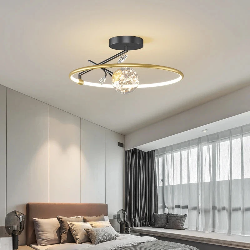 Plafonnier En Verre Cristal Design Moderne Pour Intérieur élégant 5 Plafonnier En Verre Cristal Design Moderne Pour Intérieur élégant – Image 3