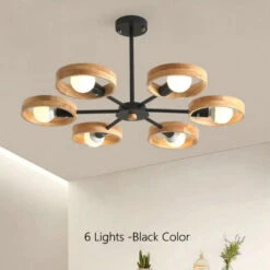 Lampe De Lustre En Bois Nordique Pour Salon Chambre Salle à Manger Décor Abat-jour En Bois Rond Noir E27 Suspension 24 Lampe De Lustre En Bois Nordique Pour Salon Chambre Salle à Manger Décor Abat-jour En Bois Rond Noir E27 Suspension -Lumeers Boutique H5d404ca0778a4341b42f58b1320fe0e2b