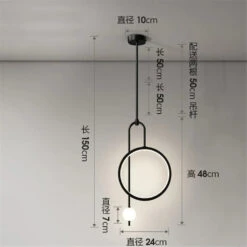 Suspension Nordique à Led Avec Anneau En Acrylique Pour Décoration Intérieure -Lumeers Boutique H60a1e137ca7341ff866429940ecd25c3q 323868a9 bda8 4aa0 bf31 e44fefdd1112
