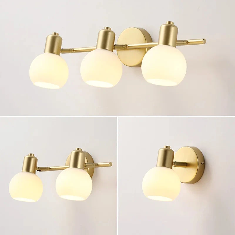 Applique Murale Led 3 Têtes Lumière Chaude/froide/blanc 3 Applique Murale Led 3 Têtes Lumière Chaude/froide/blanc