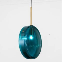Suspension Design Arrondie En Verre Bleue Harpais 16 Suspension Design Arrondie En Verre Bleue Harpais -Lumeers Boutique H67dcd634098e4fc48d5c9defb1be1e9eq