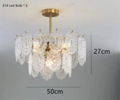 Lustre Rond En Cristal Doré Design Moderne à Led -Lumeers Boutique H75a0b3624c624c07986cb4a02f93ab95n