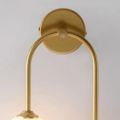 Applique Murale LED Moderne En Verre Laiteux -Lumeers Boutique H78afbb230116487bbf29dddcfefe6945C