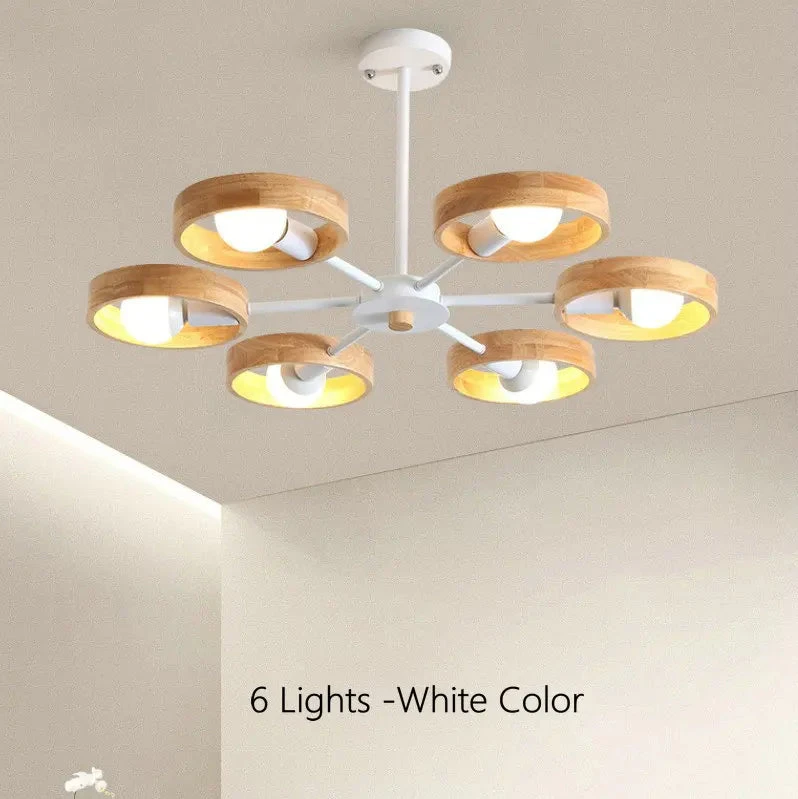 Lampe De Lustre En Bois Nordique Pour Salon Chambre Salle à Manger Décor Abat-jour En Bois Rond Noir E27 Suspension 10 Lampe De Lustre En Bois Nordique Pour Salon Chambre Salle à Manger Décor Abat-jour En Bois Rond Noir E27 Suspension – Image 8