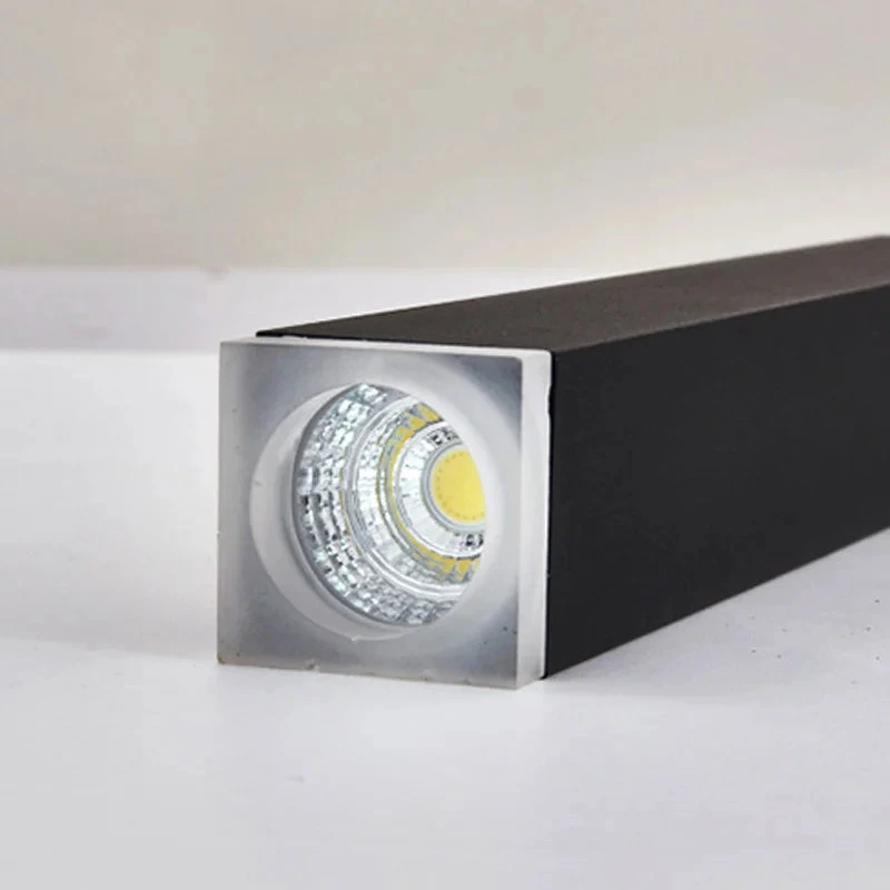 Luminaire Suspension Led Tube Tuyau Carré 8 Luminaire Suspension Led Tube Tuyau Carré – Image 6