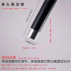 Suspension à Led Tube Long Pour Cuisine Et Bar -Lumeers Boutique H8c2b104fa8d04208a38f89ac6eac6bc9V