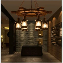 Lustre Industriel Vintage Pour Bar Café Restaurant En Bois 12 Lustre Industriel Vintage Pour Bar Café Restaurant En Bois -Lumeers Boutique H8f3eb6bf49304315a7be35a273dc5474u
