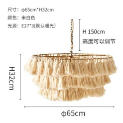 Suspension Moderne En Coton Avec Pampilles Design Nordique Artistique 34 Suspension Moderne En Coton Avec Pampilles Design Nordique Artistique -Lumeers Boutique H8fe50a207be345a6ac6d674039158a4cd