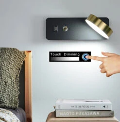 LITU Applique Murale D'intérieur Moderne En Aluminium Tactile Gradation Interface USB LED éclairage Pour Salon Chevet Couloir Applique Murale Décor 12 LITU Applique Murale D'intérieur Moderne En Aluminium Tactile Gradation Interface USB LED éclairage Pour Salon Chevet Couloir Applique Murale Décor -Lumeers Boutique H935bd52afb144241978731d64c77bb985