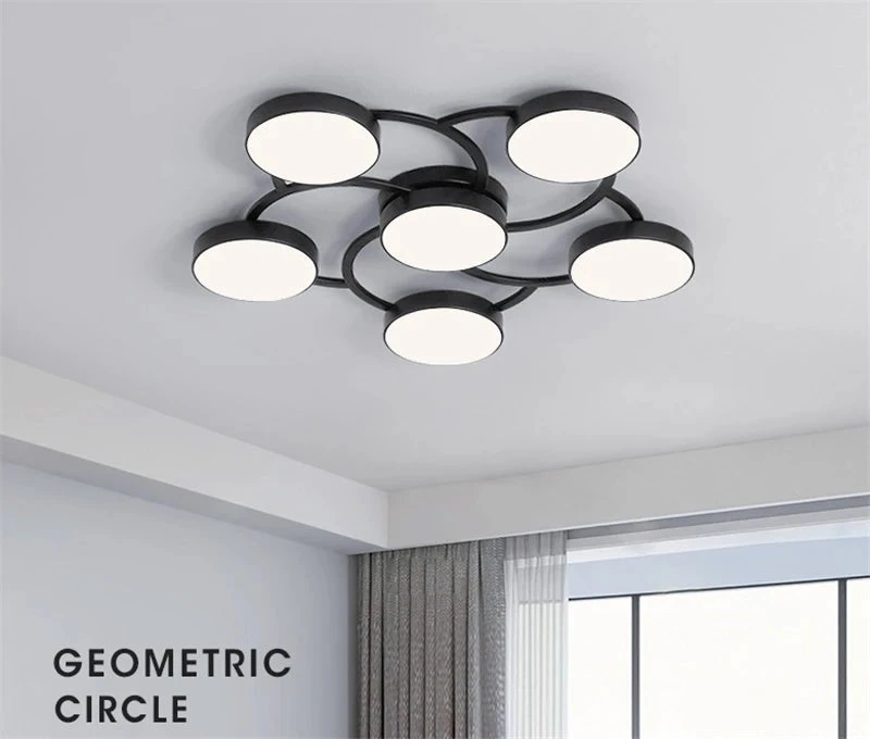 Lustre à Led Interchangeable Pour Un éclairage Intérieur Moderne 6 Lustre à Led Interchangeable Pour Un éclairage Intérieur Moderne – Image 4