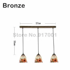 3 Heads Colorful Glass LED Pendant Lamps Light,Bedroom Suspension Hanging Ceiling Lamp -Lumeers Boutique HTB12CZXQVXXXXbrXVXXq6xXFXXX0