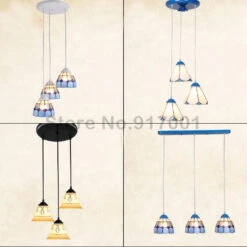 3 Heads Colorful Glass LED Pendant Lamps Light,Bedroom Suspension Hanging Ceiling Lamp -Lumeers Boutique HTB12gslQVXXXXceXpXXq6xXFXXXa