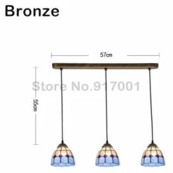 3 Heads Colorful Glass LED Pendant Lamps Light,Bedroom Suspension Hanging Ceiling Lamp -Lumeers Boutique HTB1PhrZQVXXXXbOaXXXq6xXFXXXS