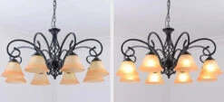 Lustre Vintage En Fer Style Européen Ampoule Led Traditionnel 12 Lustre Vintage En Fer Style Européen Ampoule Led Traditionnel -Lumeers Boutique HTB1SiPzX QMVeJjSZFMq6zVzpXaO