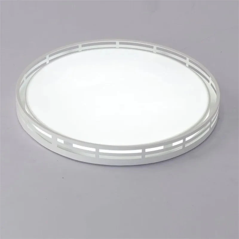 Plafonnier Led Rond Moderne En Fer Et Acrylique 5 Plafonnier Led Rond Moderne En Fer Et Acrylique – Image 3