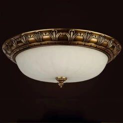 Plafonnier En Cuivre Abat-jour Rond En Verre Vintage 11 Plafonnier En Cuivre Abat-jour Rond En Verre Vintage -Lumeers Boutique HTB1 29YQXXXXXbCapXXq6xXFXXXs