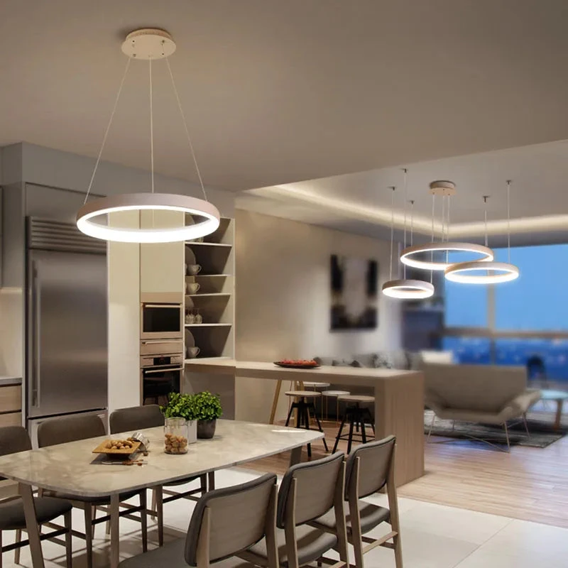 Suspension Moderne à Led Pour Décoration Intérieure Et Commerciale 6 Suspension Moderne à Led Pour Décoration Intérieure Et Commerciale – Image 4