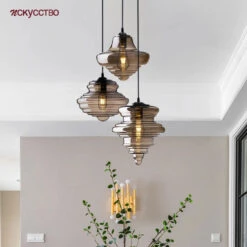 Suspension à Led En Verre Pour Un Décor Cottagecore Moderne -Lumeers Boutique Ha0f1bfcb9594463891e89630808a8664v