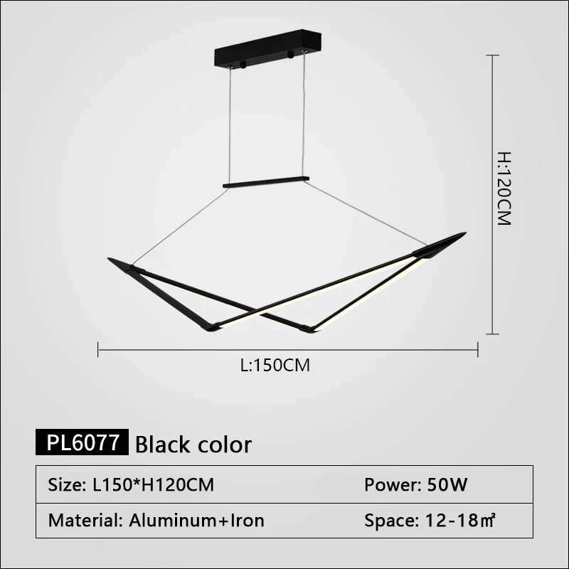 Suspension Led Moderne Dimmable Pour Un éclairage élégant 17 Suspension Led Moderne Dimmable Pour Un éclairage élégant – Image 15